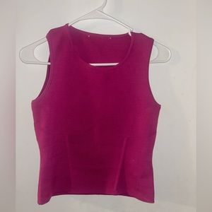 cute pink tank top